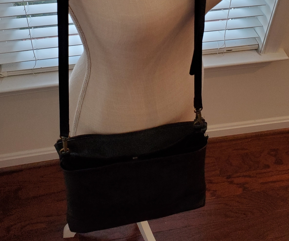 Nordstrom Black Melrose and Place Crossbody Bag